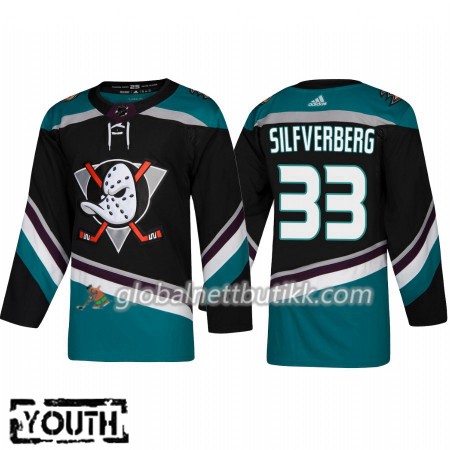Anaheim Ducks Hockeydrakt Jakob Silfverberg 33 Alternate 2018-2019 Adidas Authentic - Barn